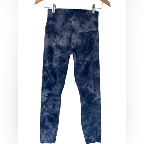 Lululemon Align High-Rise Women's 25” Diamond Dye Asphalt Grey True Navy - Picture 4 of 12